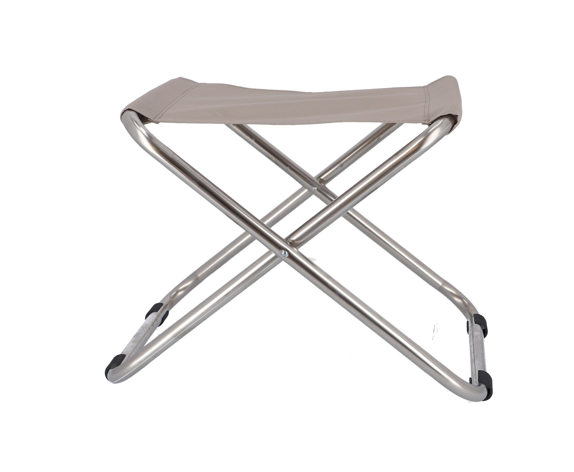 Hocker Chico aus Aluminium, Taupe Hocker Chico aus Aluminium, Taupe