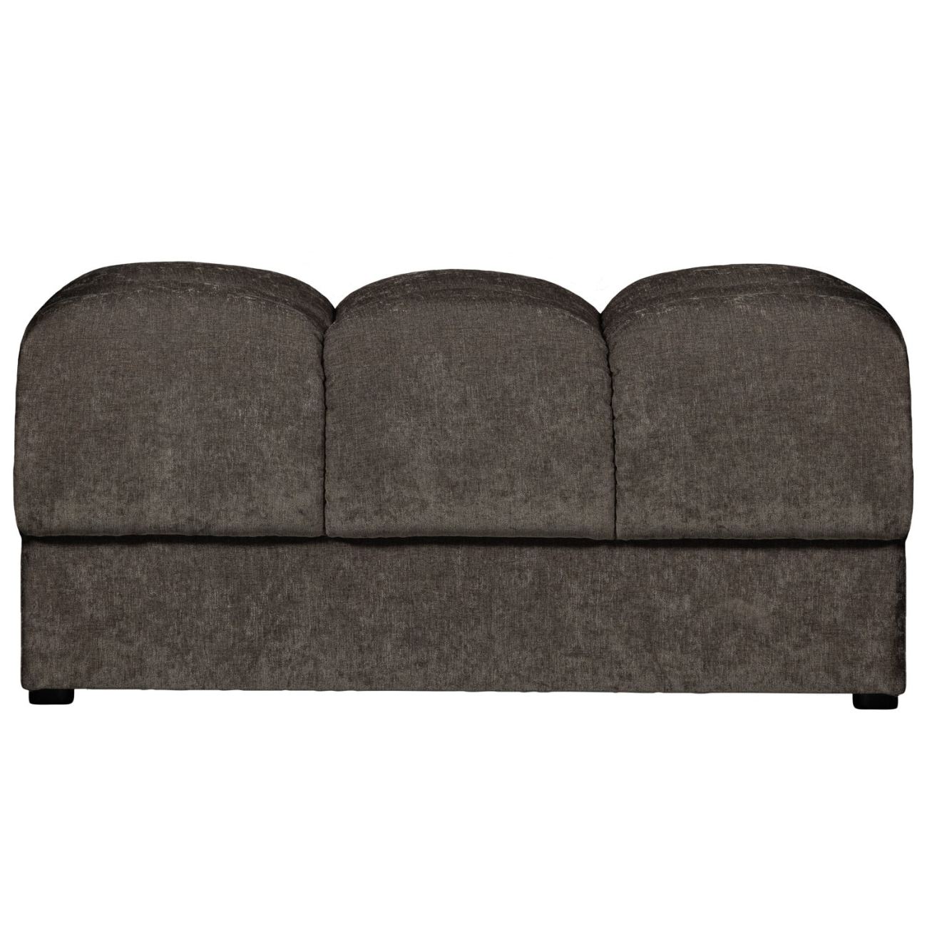 Hocker Date aus Webstoff, Grau Hocker Date aus Webstoff, Grau