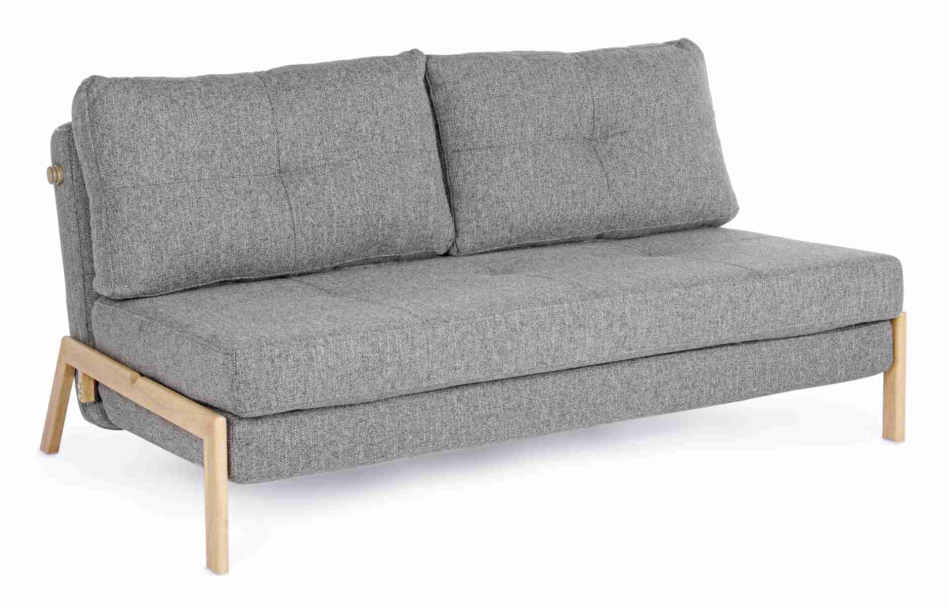 Schlafsofa Hayden mit Stoff-Bezug, 2-Sitzer, Grau Schlafsofa Hayden mit Stoff-Bezug, 2-Sitzer, Grau