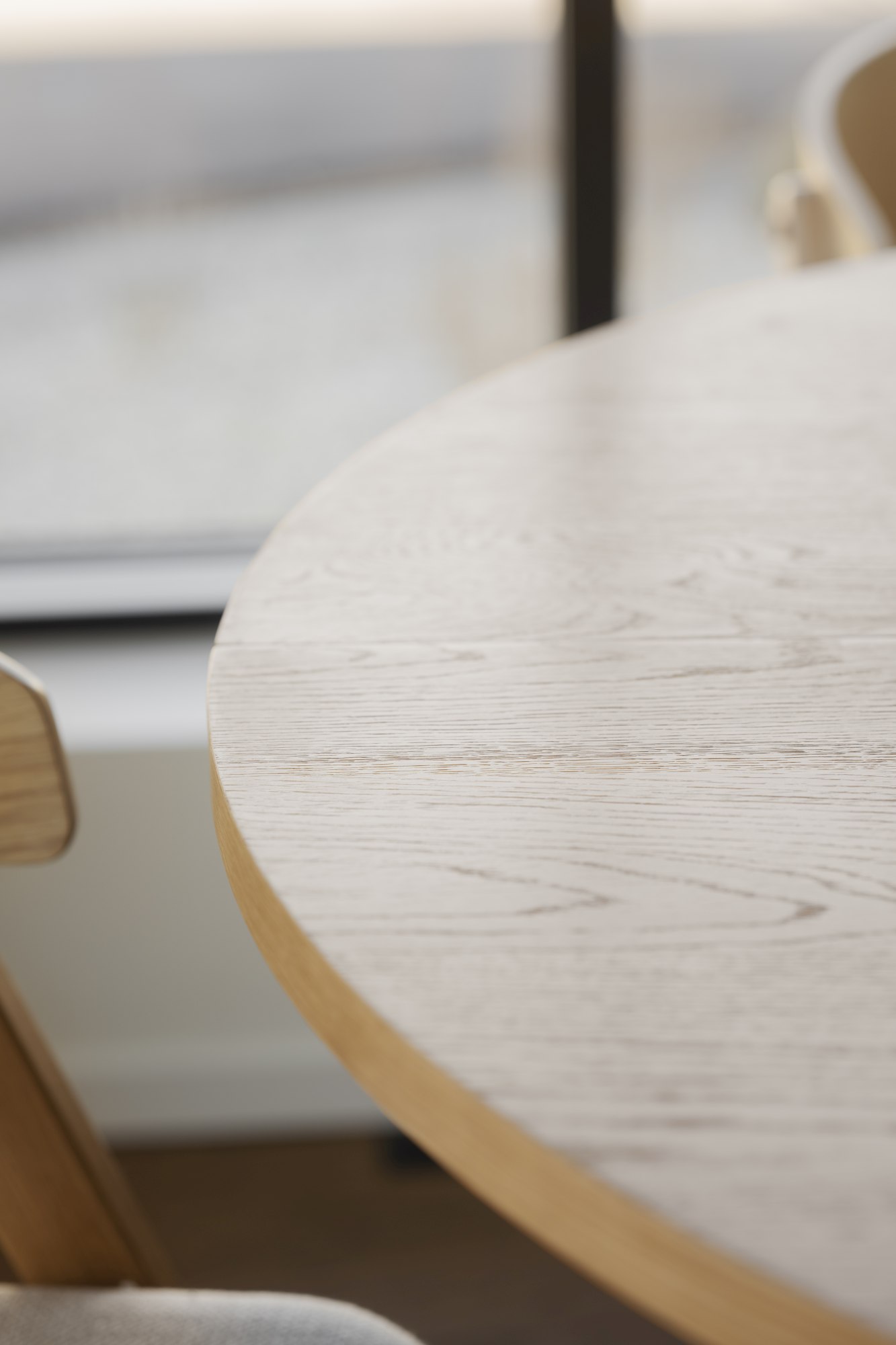 Jetzt entdecken: Esstisch Glenside Rund 130cm, Eiche Natur mit hochwertiger Verarbeitung.