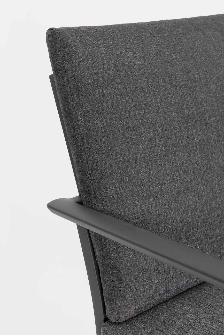 Garten-Set Konnor 4er Gruppe, Anthrazit