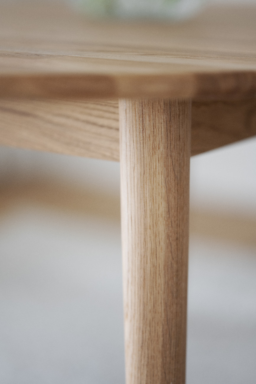 Ausziehtisch Tyler Oval 170/210cm, Eiche Natur