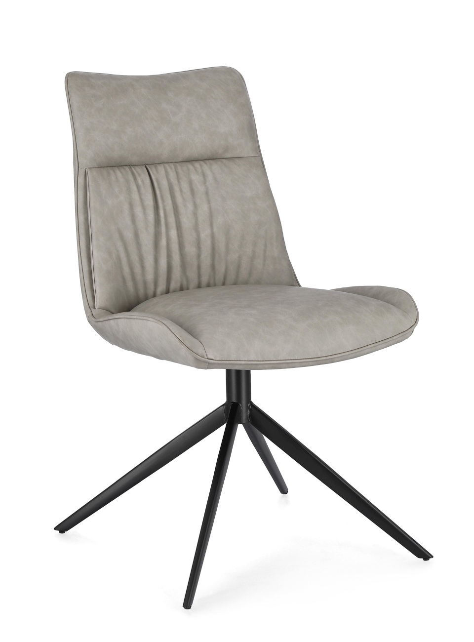 Esszimmerstuhl Jordan aus Kunstleder, Taupe Esszimmerstuhl Jordan aus Kunstleder, Taupe