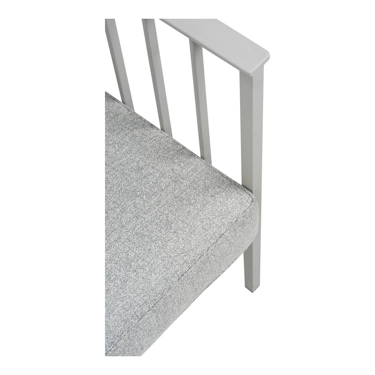 Gartenecksofa Upper, Hellgrau/Grau - Aluminium & Recyceltes Polyester, 235x193 cm