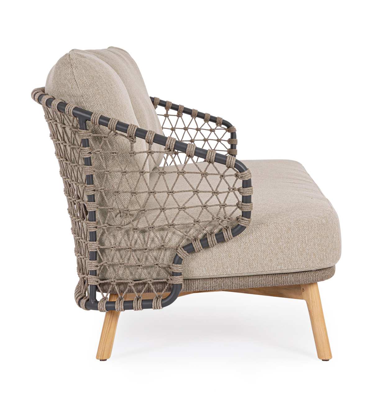 Gartensofa Eularia aus Teakholz