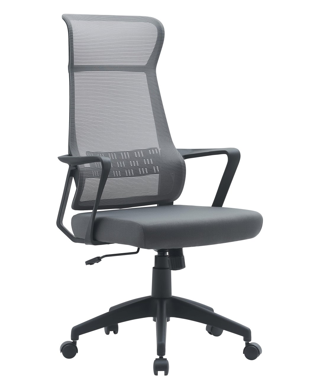 Bürostuhl Hoboken mit Armlehne, Grau Bürostuhl Hoboken mit Armlehne, Grau
