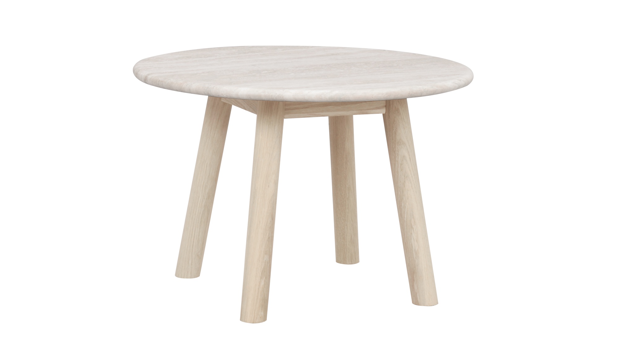 Hochwertiger Couchtisch Taransay, 60x60x40cm, Beige / Weiß pigmentiert für jede Einrichtung. Couchtisch Taransay, 60x60x40cm, Beige / Weiß pigmentiert