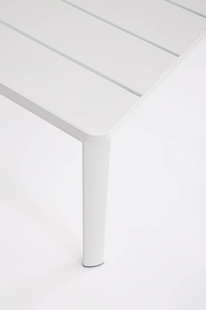 Garten-Set Konnor 4er Gruppe, Weiß