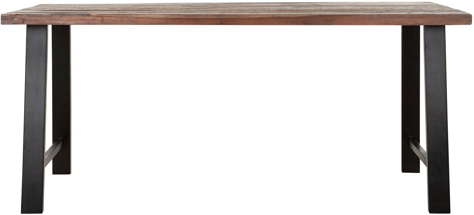 Der Esstisch Timber überzeugt mit seinem massivem aber auch modernem Design. Gefertigt wurde es aus verschiedenen Holzarten, welche einen natürlichen Farbton besitzen. Der Esstisch besitzt eine Länge von 175 cm.