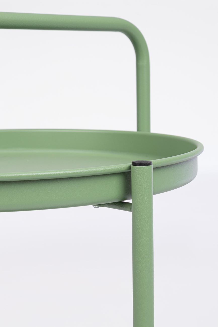 Gartenservierwagen Austin aus Metall, Grün