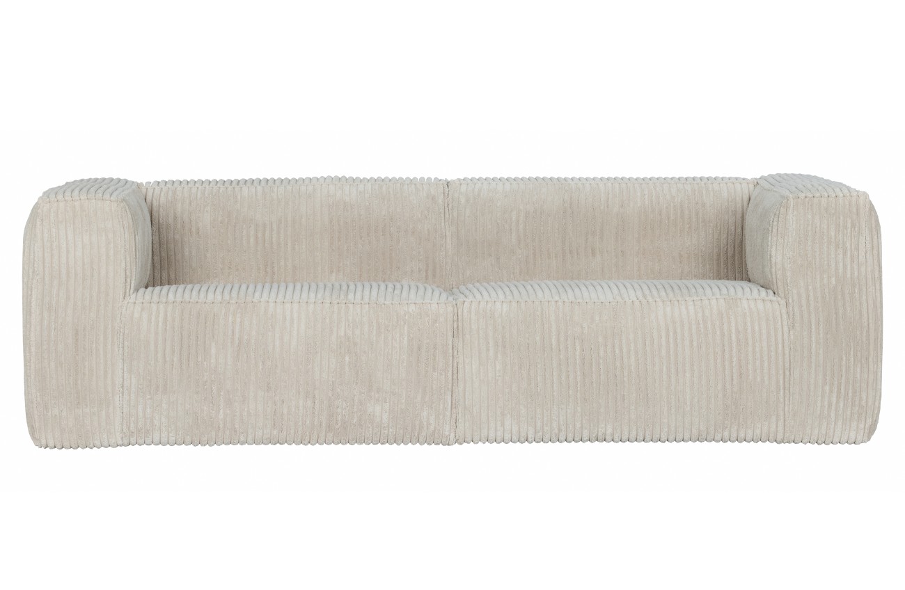 3,5 Sitzer Bean mit Cordbezug, Hellgrau 3,5 Sitzer Bean mit Cordbezug, Natur