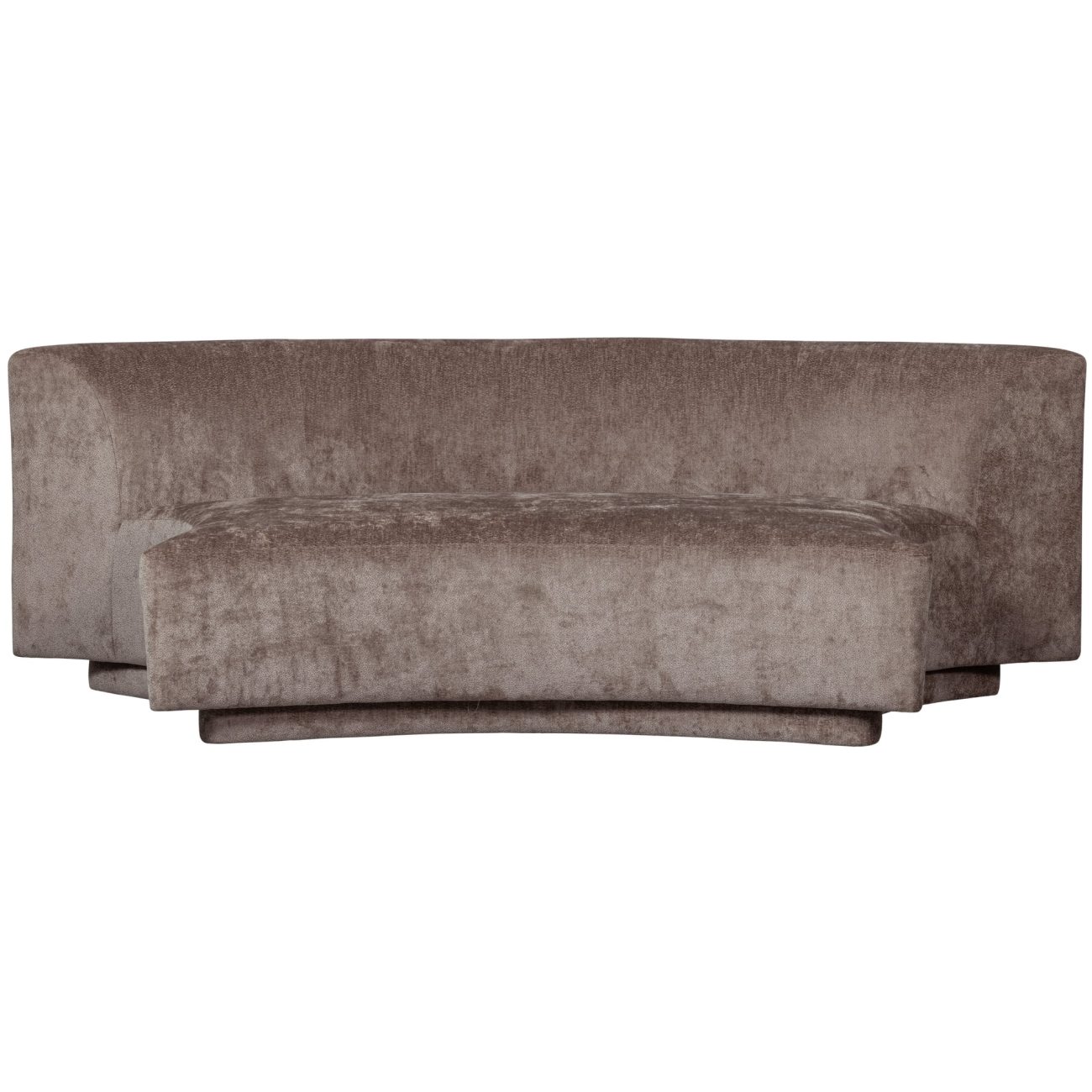 Sofa Popular aus Chenille-Stoff, Taupe Sofa Popular aus Chenille-Stoff, Taupe