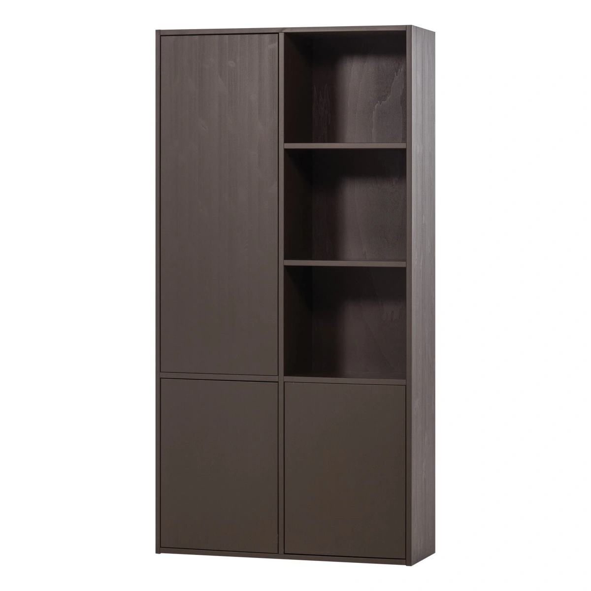 Schrank Meggy - Kiefernholz Mittelbraun, Links, 108 cm