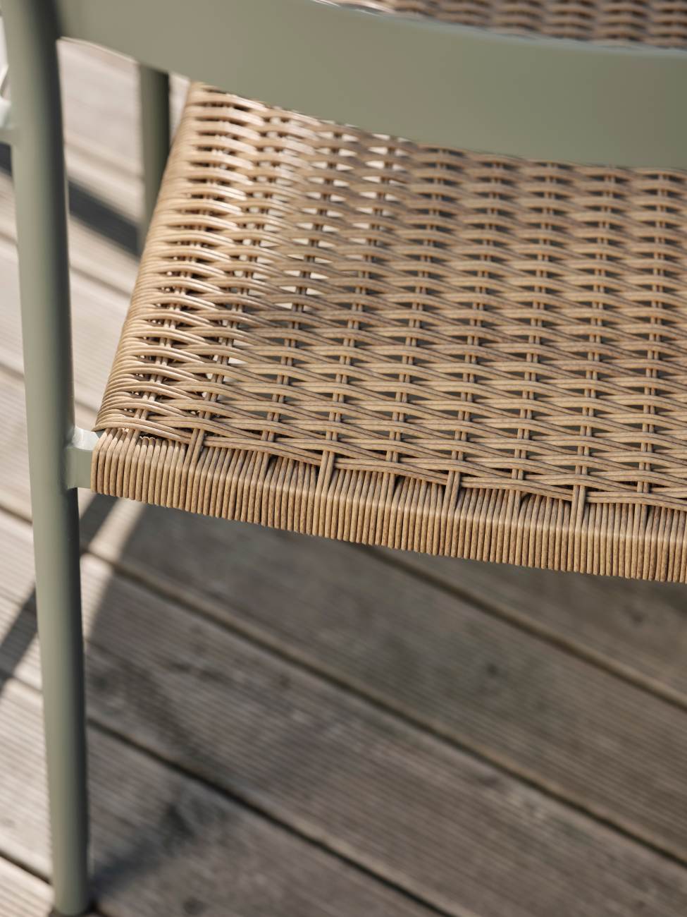 Gartenstuhl DK mit Armlehne, Nordic Green