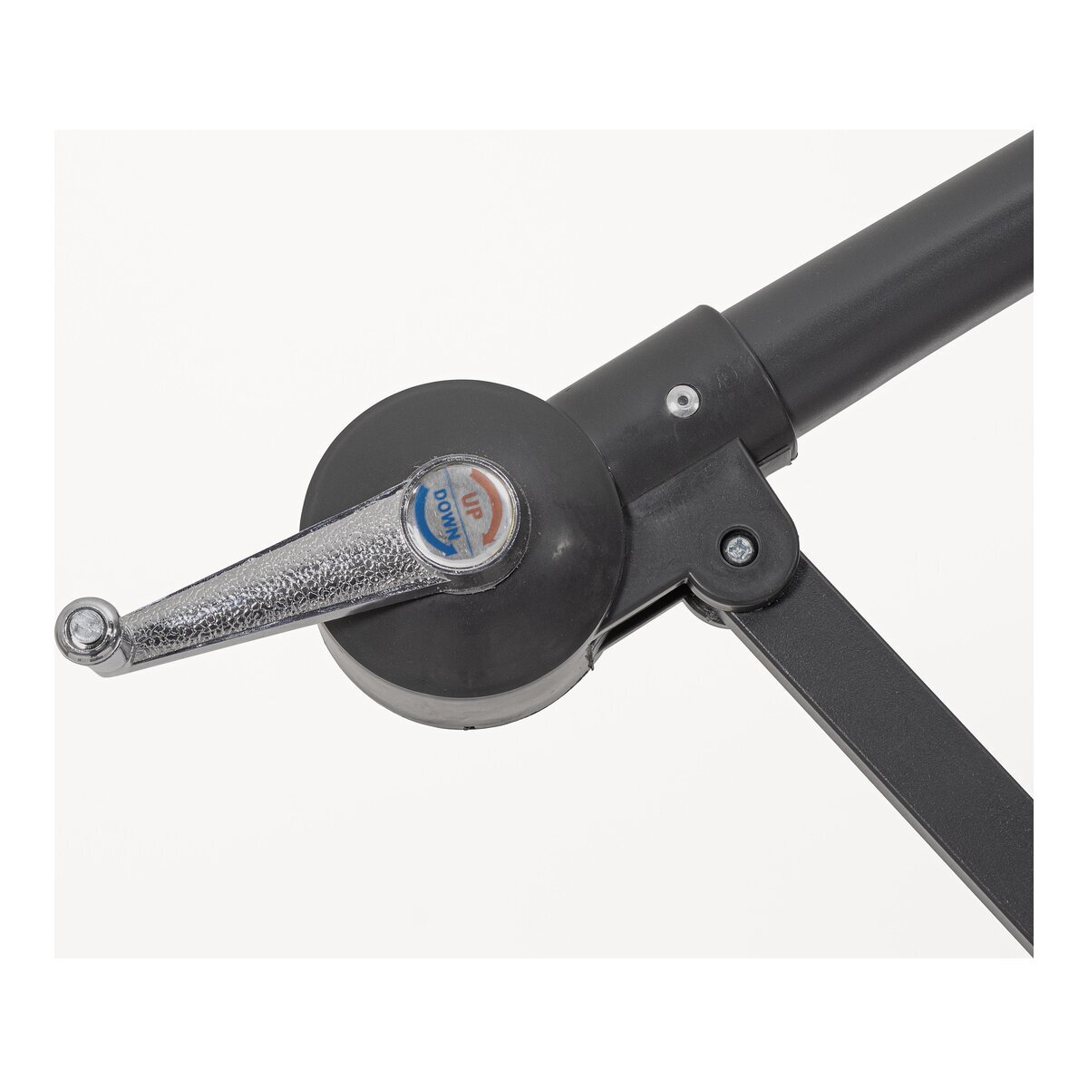 Ampelschirm Nizza - Aluminium Anthrazit, Polyester-Stoff Dunkelgrau, Ø 300 cm