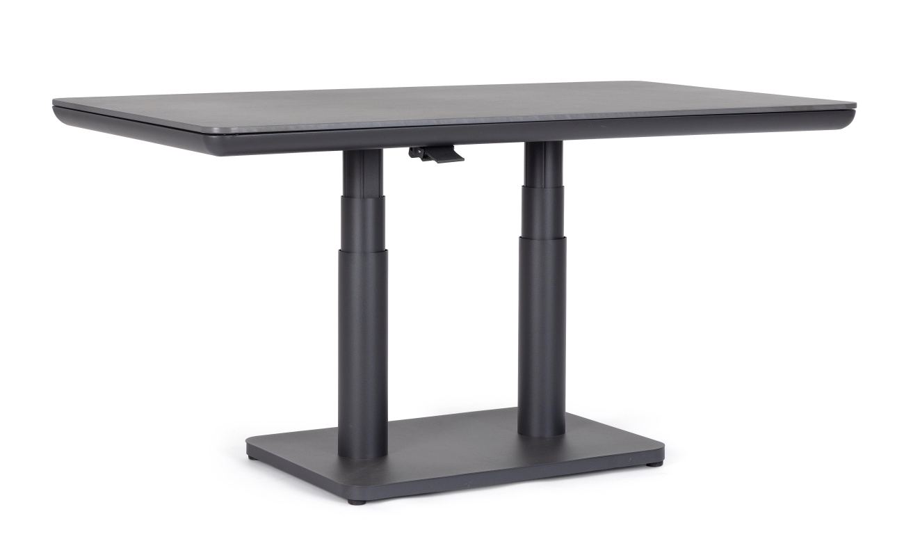 Gartencouchtisch Miguel 140x80 cm, Anthrazit