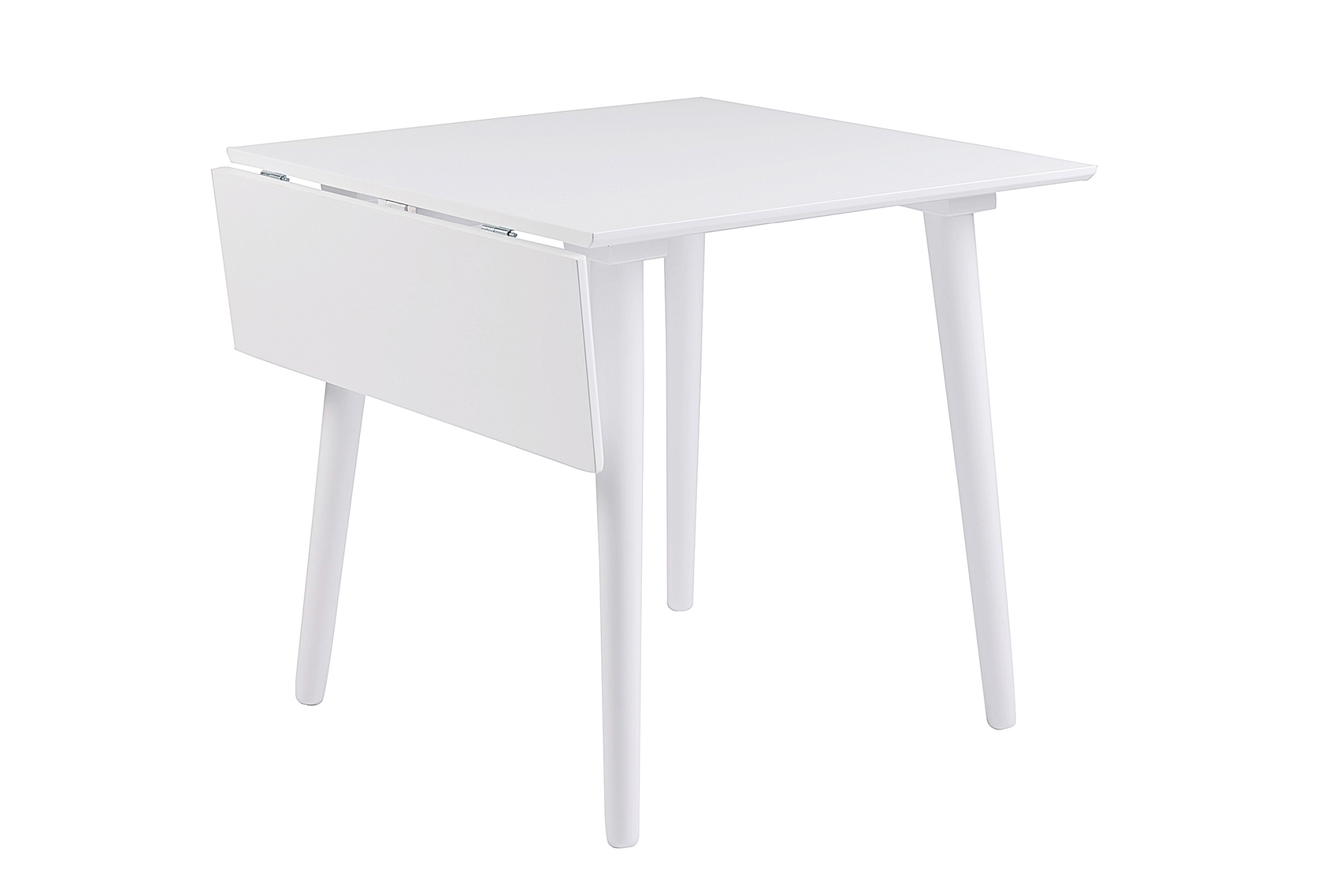 Design trifft Funktion: Klapptisch Lotta 80/105x80cm, MDF Weiß. Klapptisch Lotta 80/105x80cm, MDF Weiß
