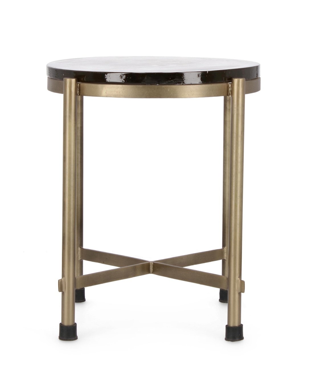 Beistelltisch Zayla aus Metall Rund Ø 42 cm Beistelltisch Zayla aus Metall Rund Ø 42 cm