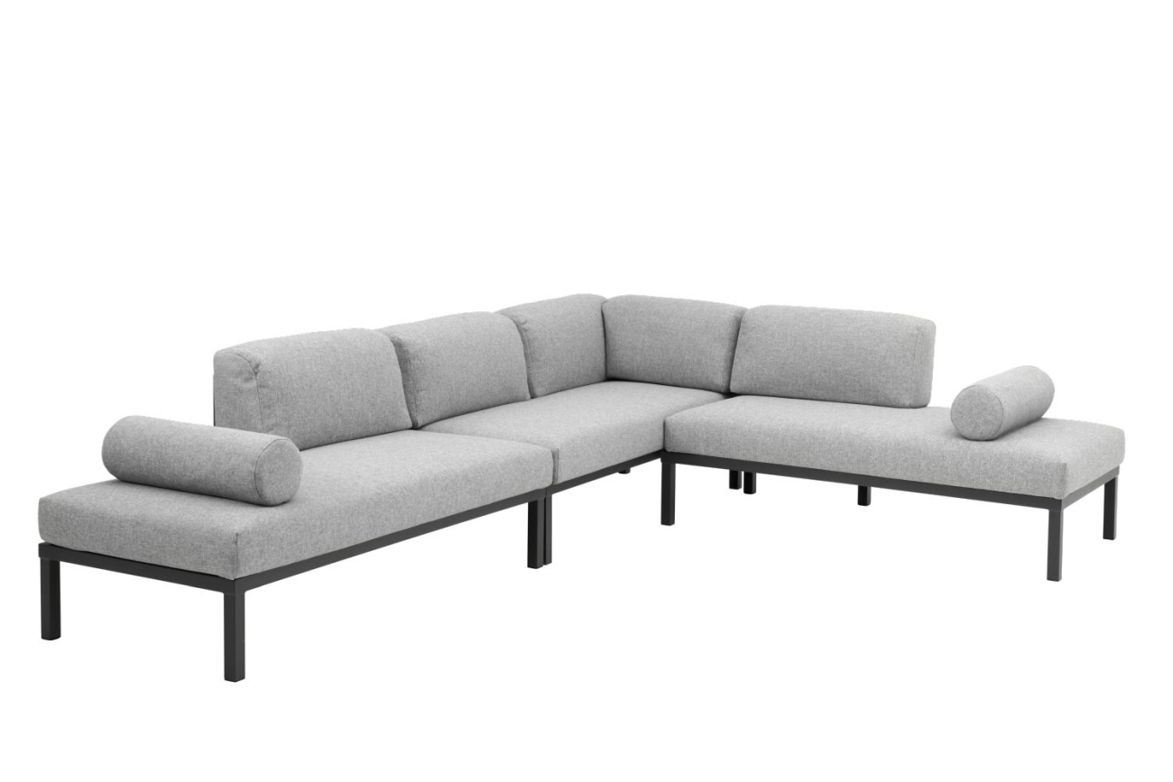 Gartenecksofa Gonesse mit Kissen Gartenecksofa Gonesse mit Kissen