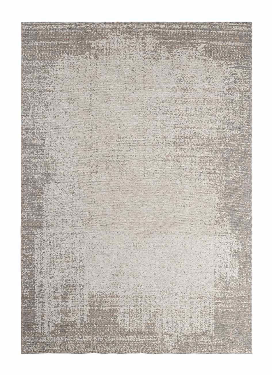 Teppich Silva aus Stoff Blau/Grau, 200x290 cm Teppich Silva aus Stoff Blau/Grau, 200x290 cm