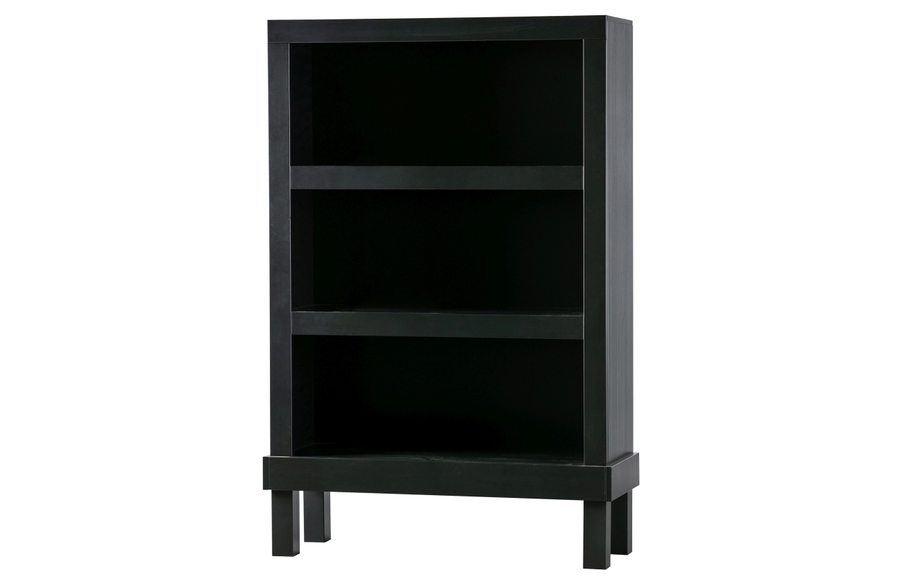 Schrank Bonk aus Kiefernholz, Schwarz Schrank Bonk aus Kiefernholz, Schwarz