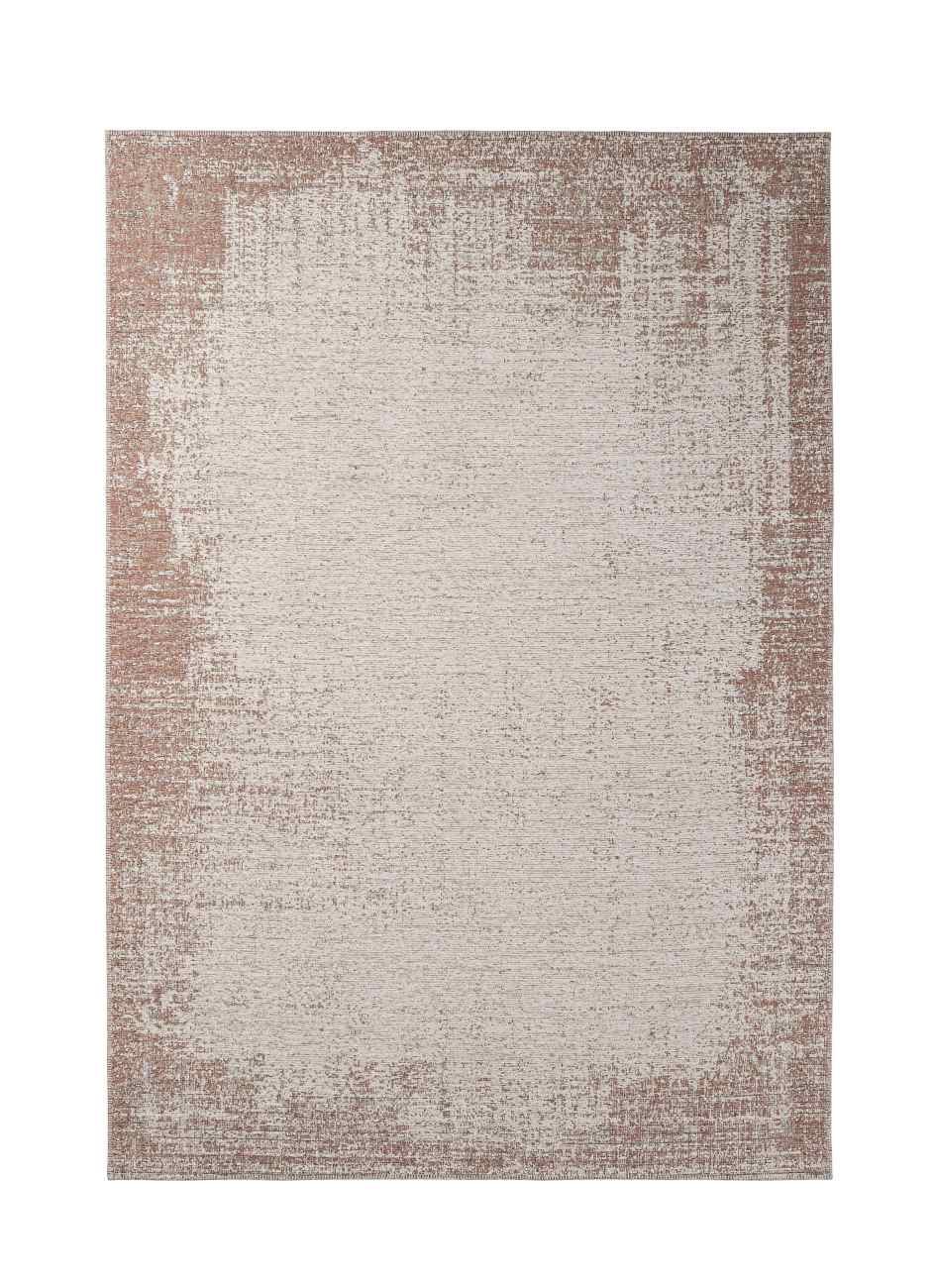 Teppich Silva aus Stoff Rot/Grau, 160x230 cm Teppich Silva aus Stoff Rot/Grau, 160x230 cm