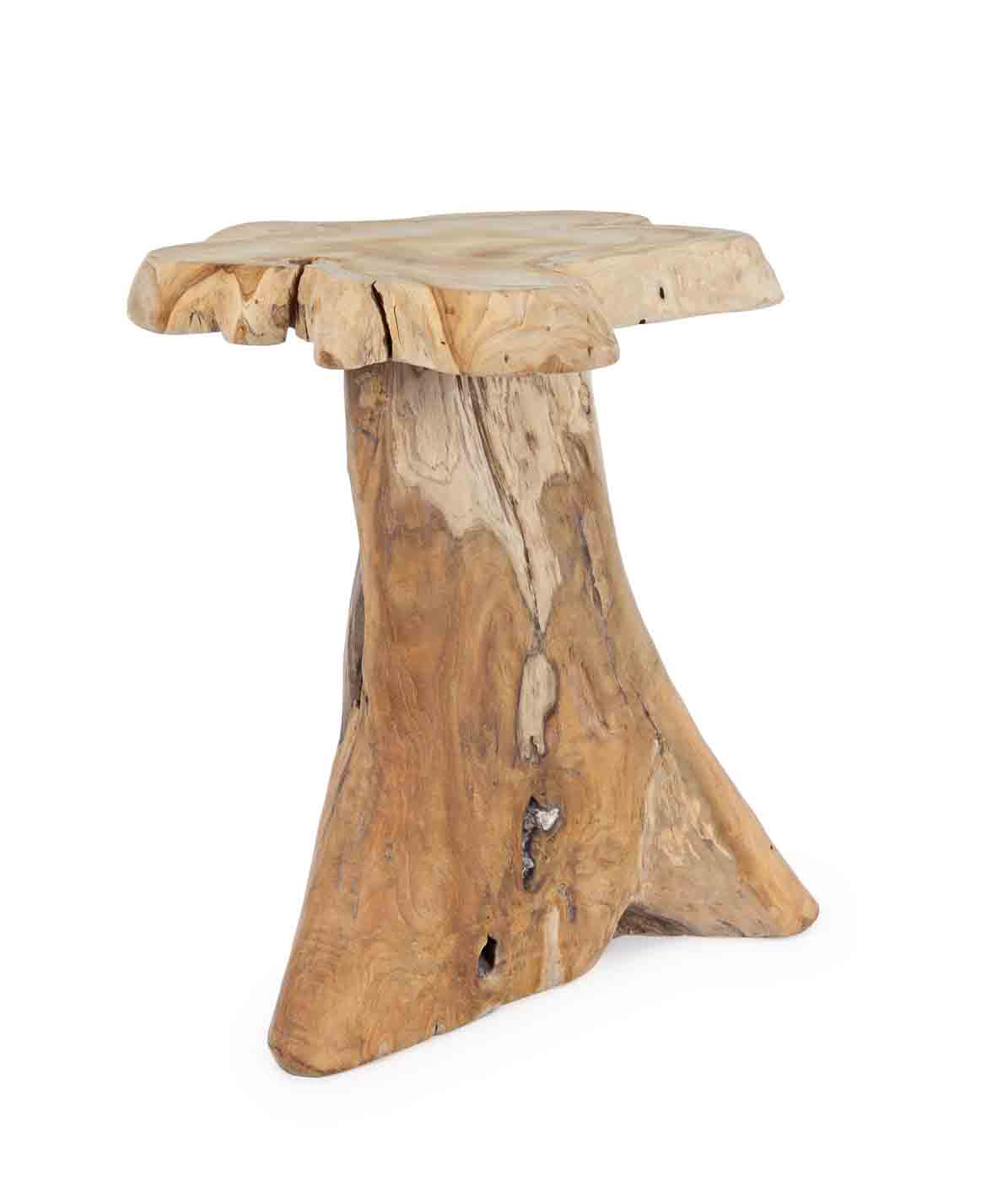 Beistelltisch Kavir aus Teakholz, 40 cm Beistelltisch Kavir aus Teakholz, 40 cm