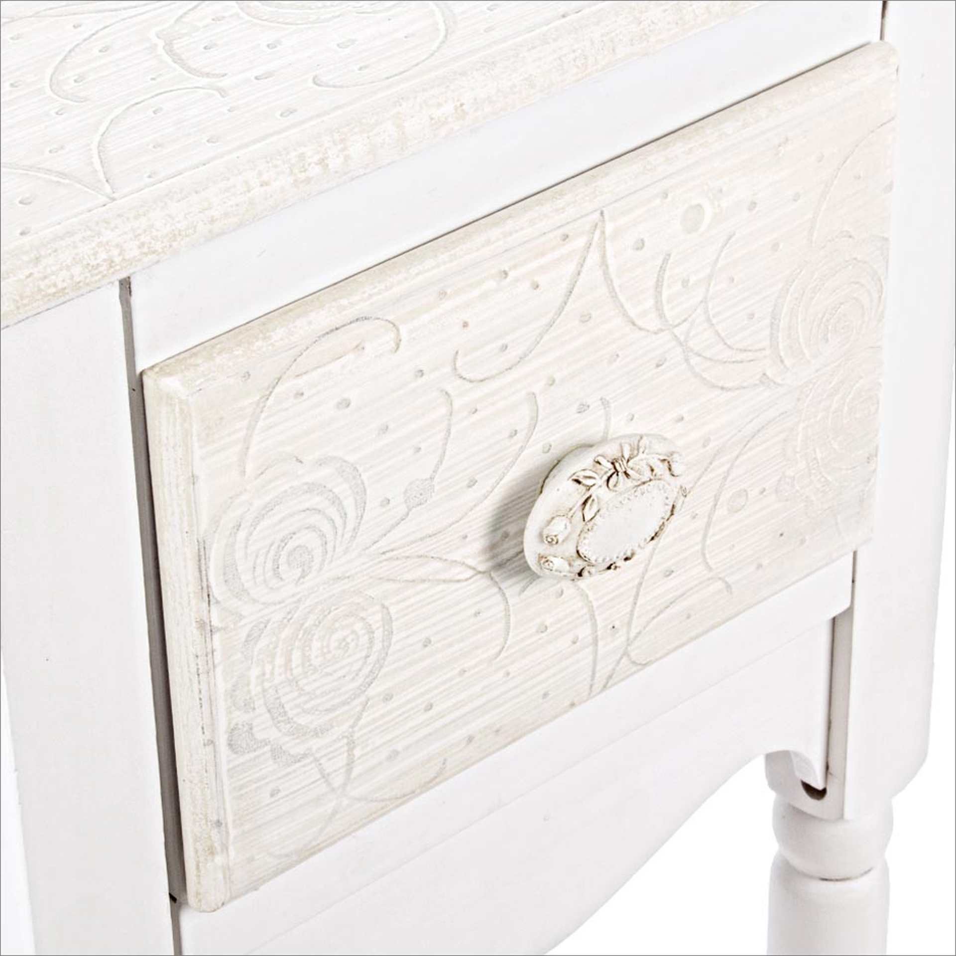 Nachttisch Clorinne aus MDF, 33 cm