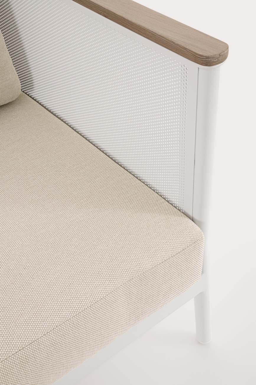 Garten-Set Ulises 4er Gruppe, Weiß