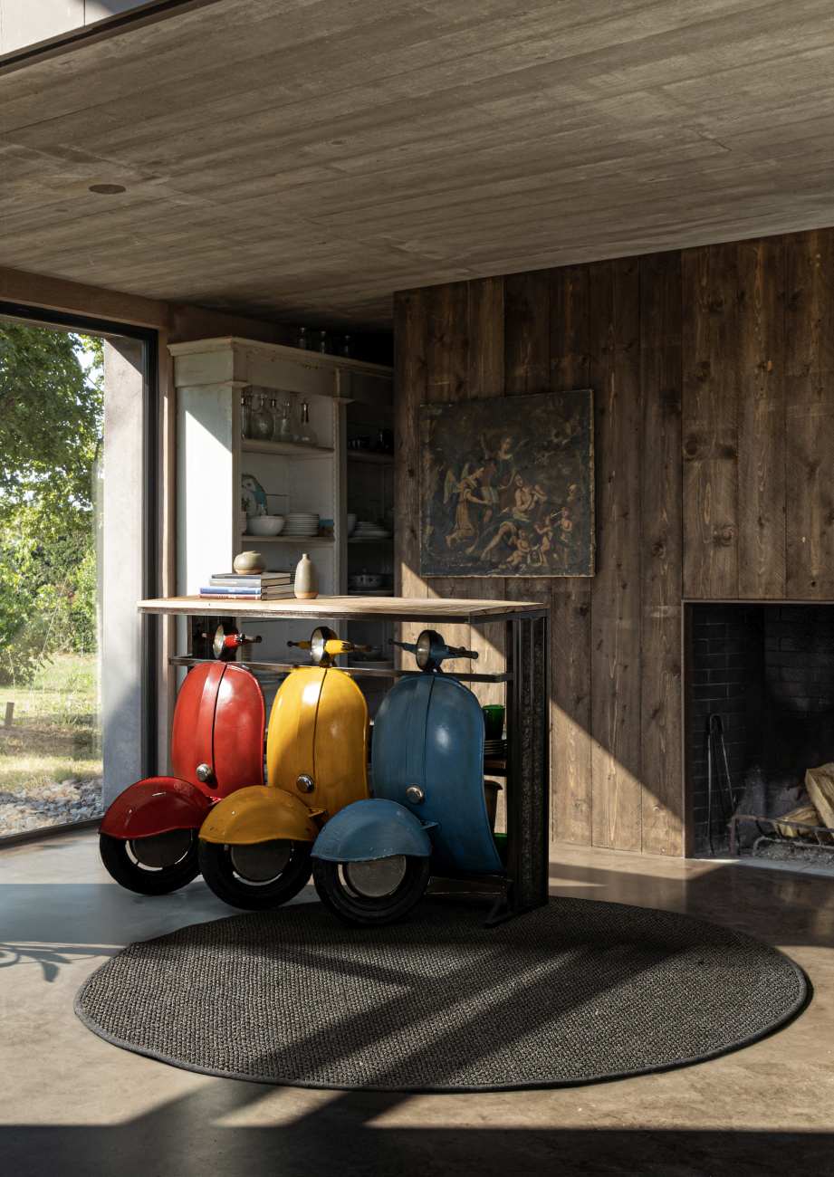 Bar Vespa aus Metall