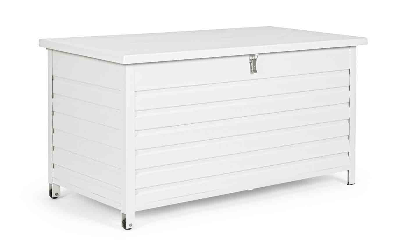 Gartentruhe Atlantic aus Aluminium 141 cm, Weiß Gartentruhe Atlantic aus Aluminium 141 cm, Weiß