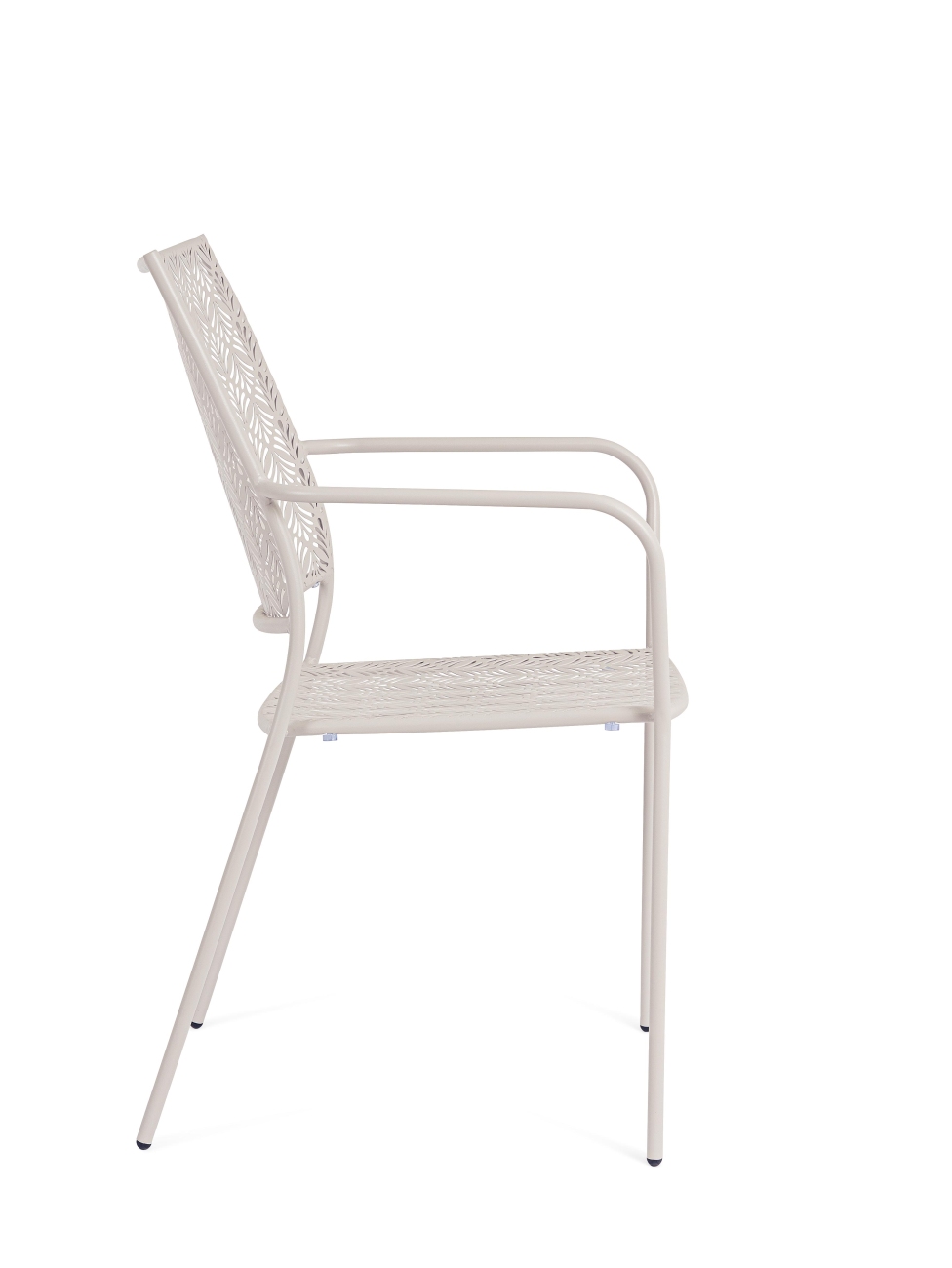 Gartenstuhl Lizette aus Metall, Griz