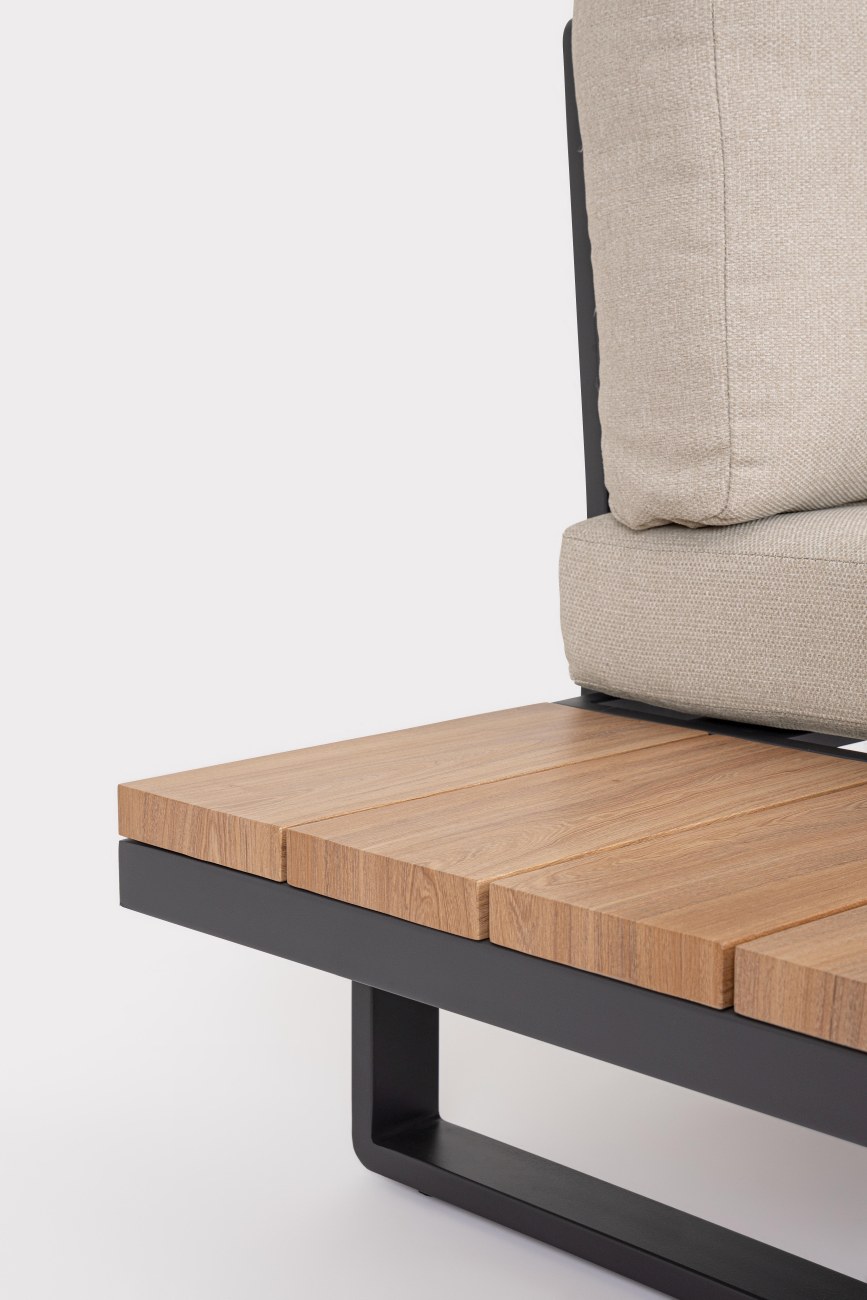 Gartenecksofa Zelmar Inkl. Couchtisch