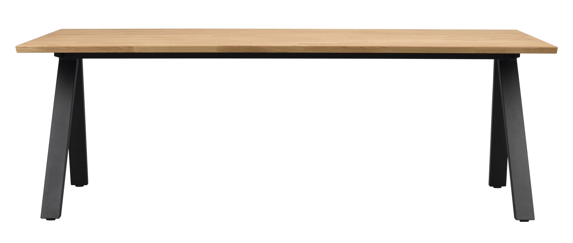 Esstisch Carradale A-Gestell, Eiche natur, 220x100cm – modernes Design trifft Komfort.