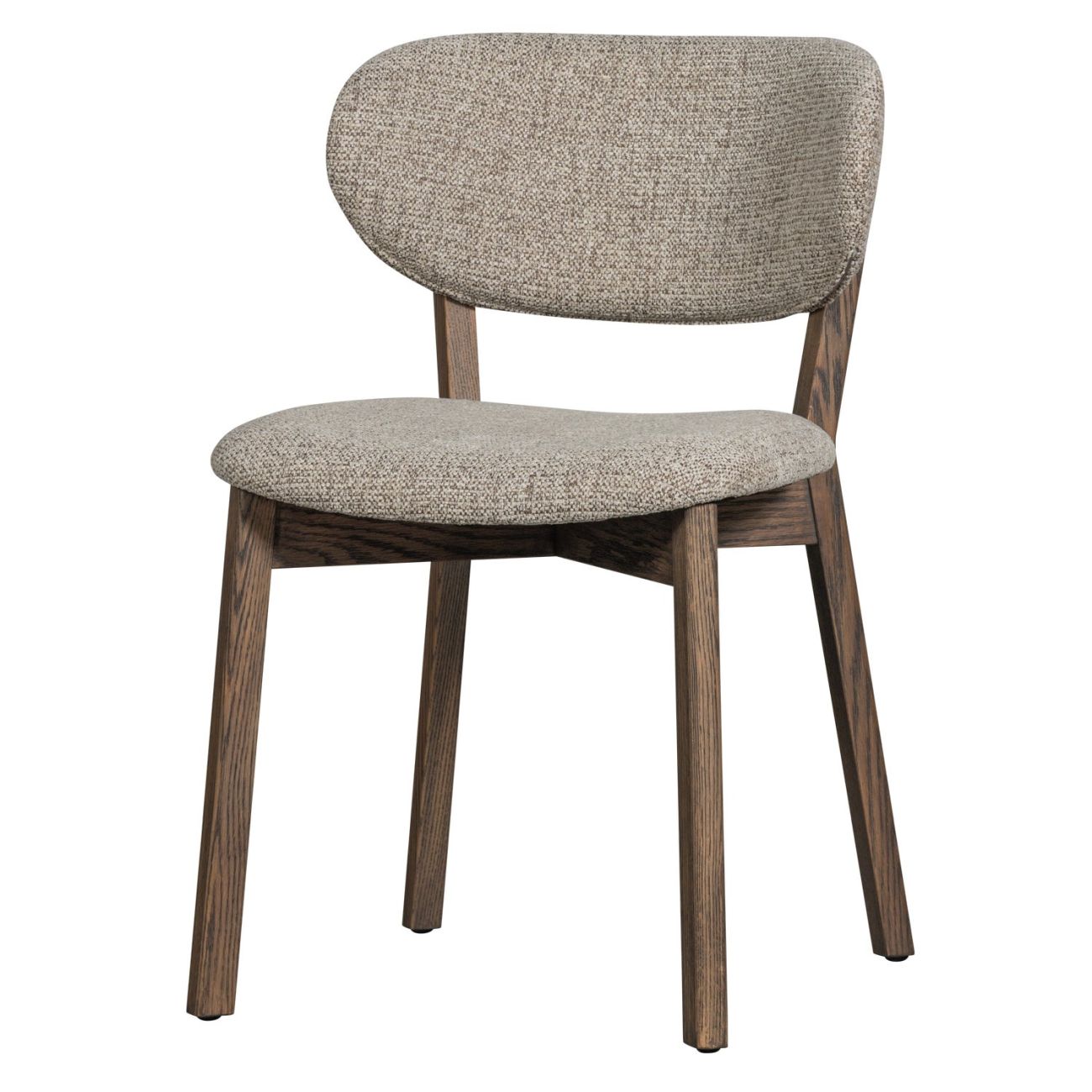 Esszimmerstuhl Udar aus Webstoff, Dunkelbraun Esszimmerstuhl Udar aus Webstoff, Dunkelbraun