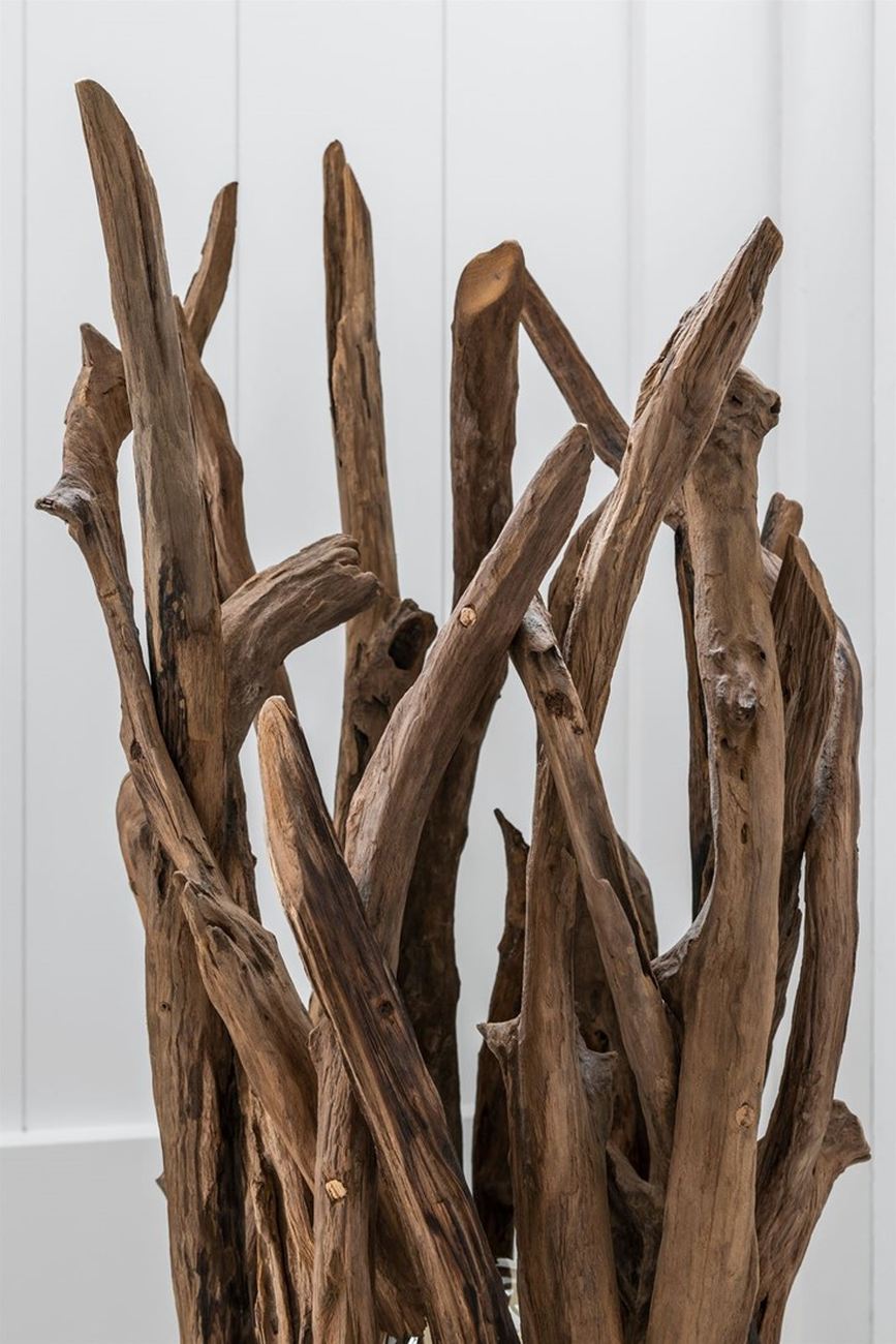 Stehleuchte Spot aus Teakholz