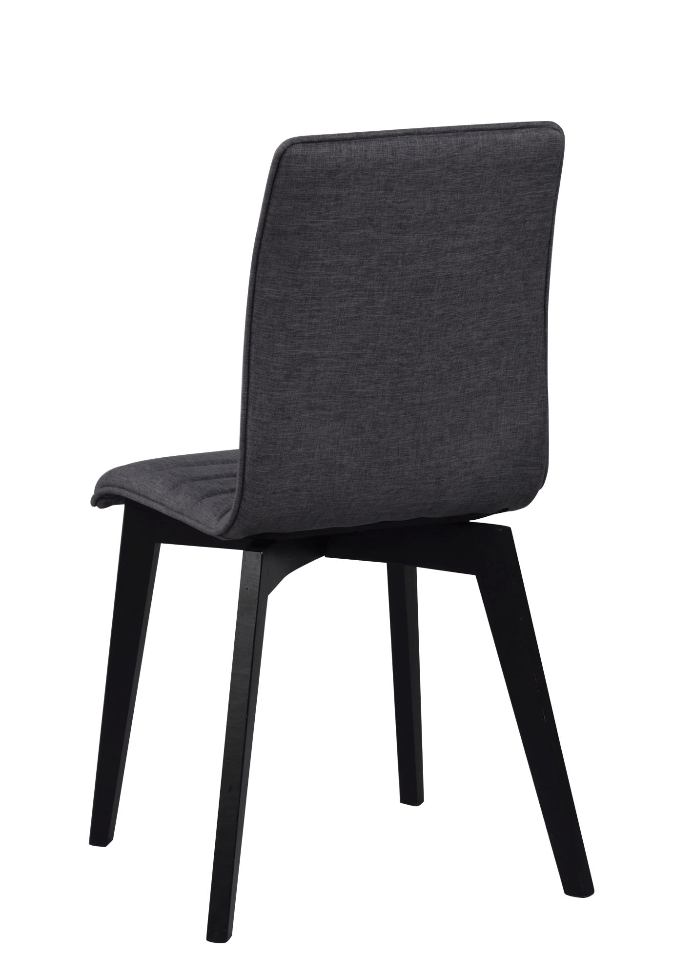 Edles Möbelstück: Stuhl Gracy 2er Set, Dunkelgrau / Schwarz für stilvolle Einrichtung.