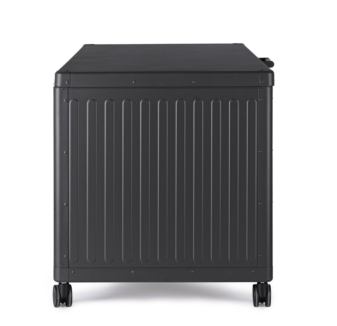 Gartentruhe Ocean aus Aluminium, Anthrazit