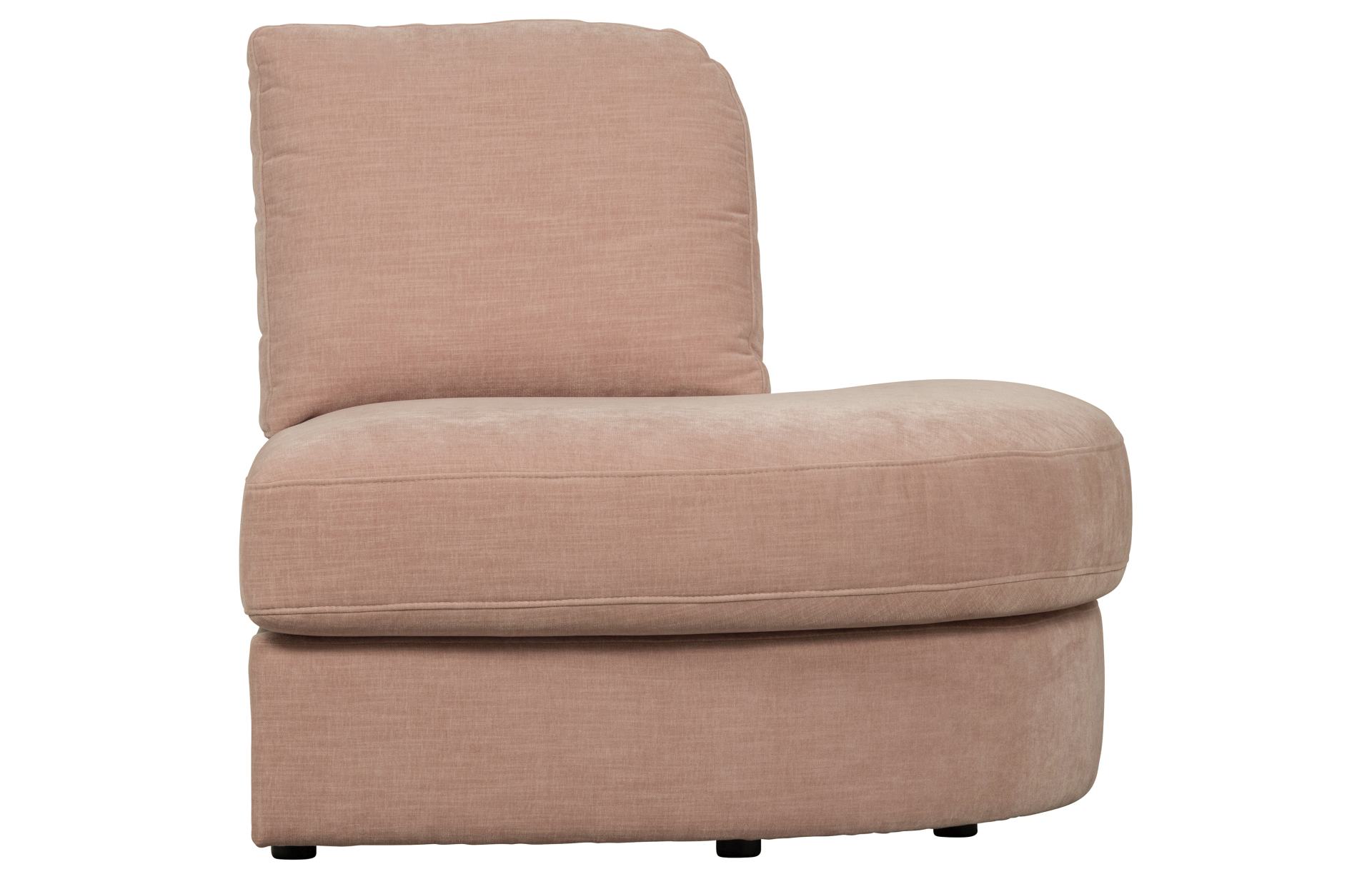 Modulsofa Family 1-Seat Eck-Element Rund Rechts, Rosa Modulsofa Family 1-Seat Eck-Element Rund Rechts, Rosa