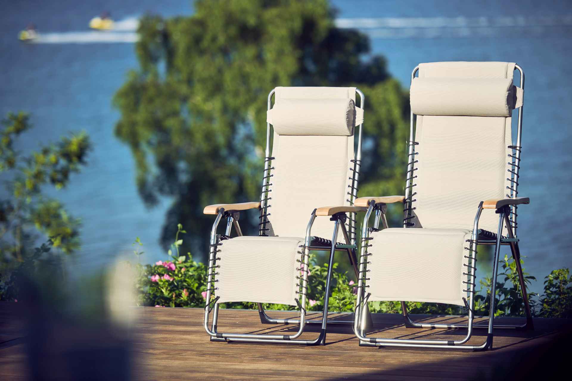 Relaxliege Movida Soft aus Aluminium, Natur Relaxliege Movida Soft aus Aluminium, Natur