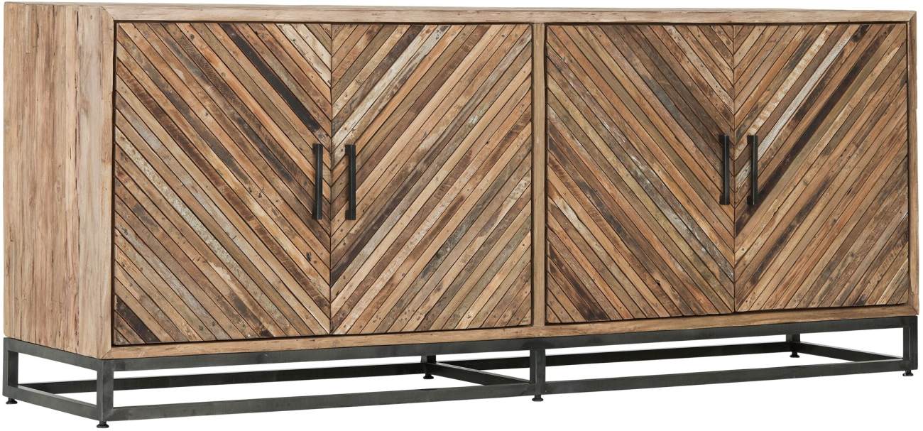 Sideboard Budapest aus Teakholz, 195 cm Sideboard Budapest aus Teakholz, 195 cm