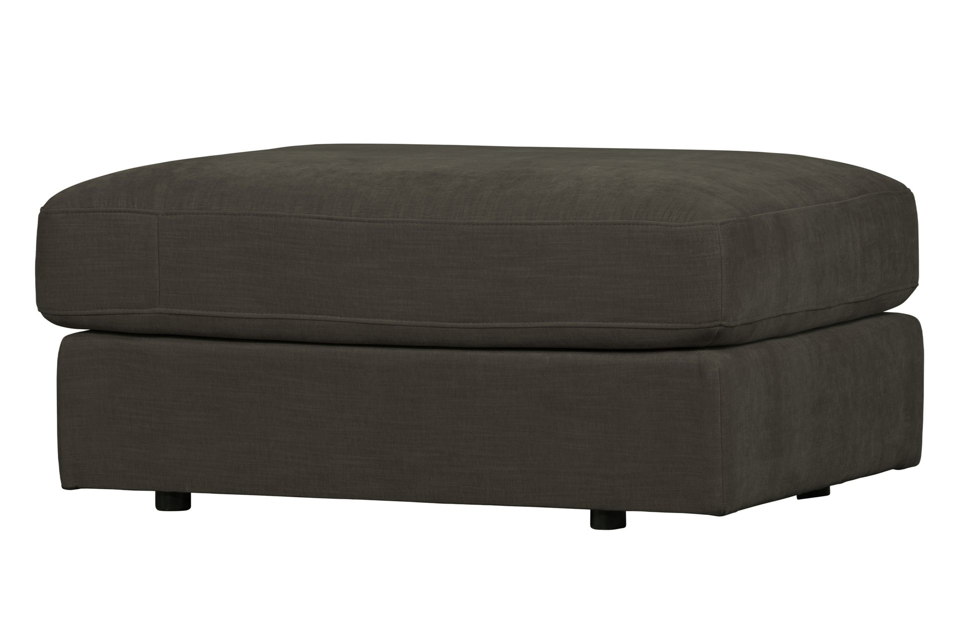 Hocker Family aus Stoff, Anthrazit Hocker Family aus Stoff, Anthrazit