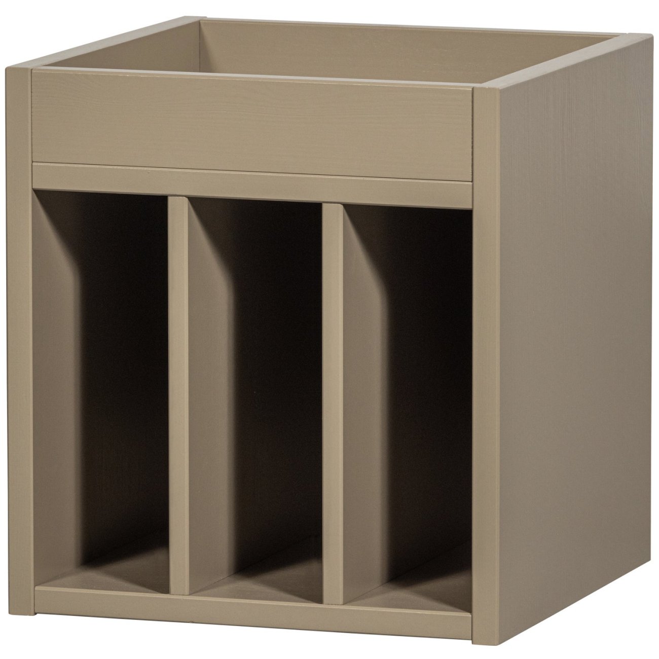 Plattenschrank Turner aus Kiefernholz, 44 cm Plattenschrank Turner aus Kiefernholz, 44 cm
