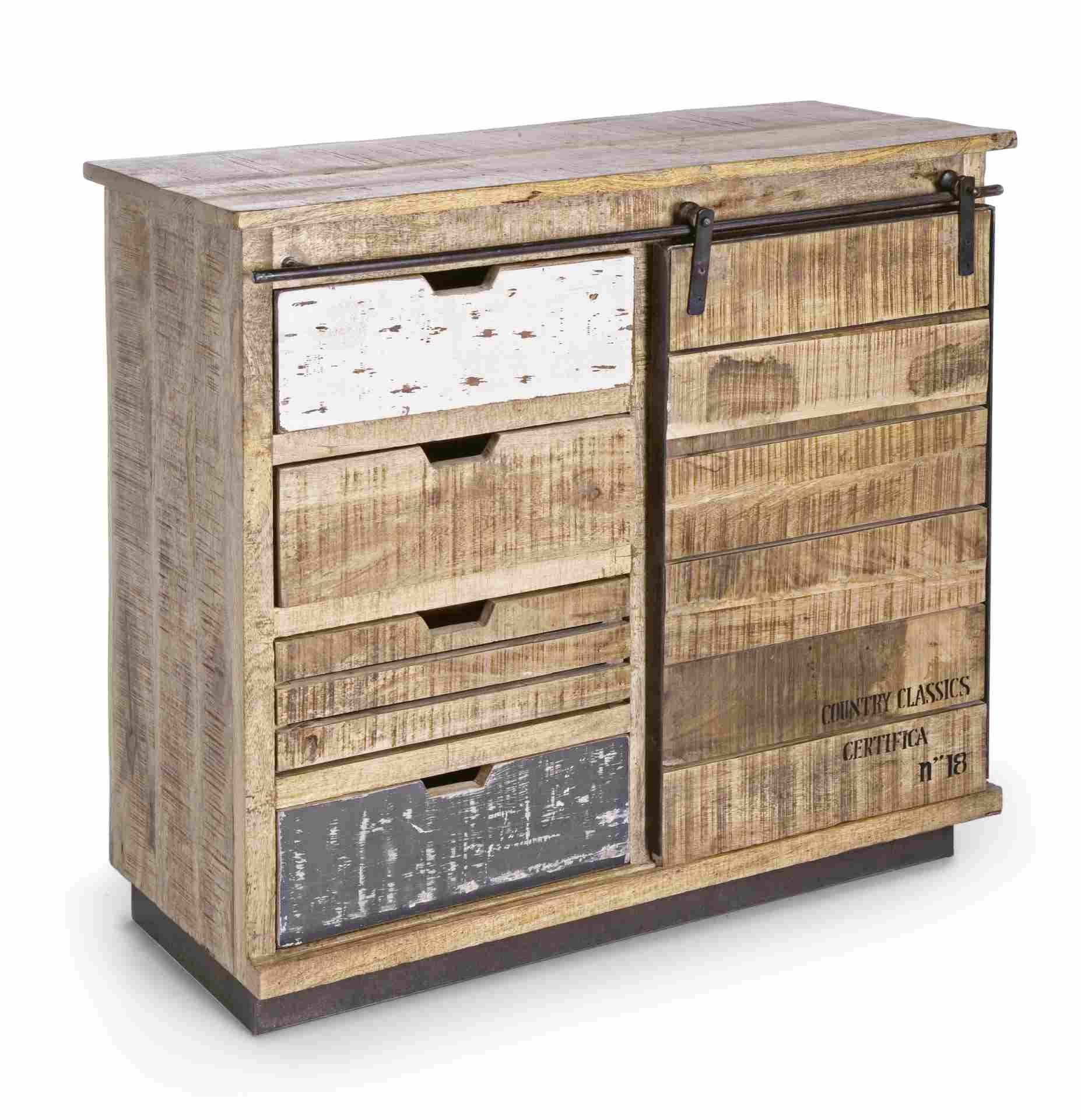 Kommode Tudor aus Mangoholz, 90 cm Kommode Tudor aus Mangoholz, 90 cm