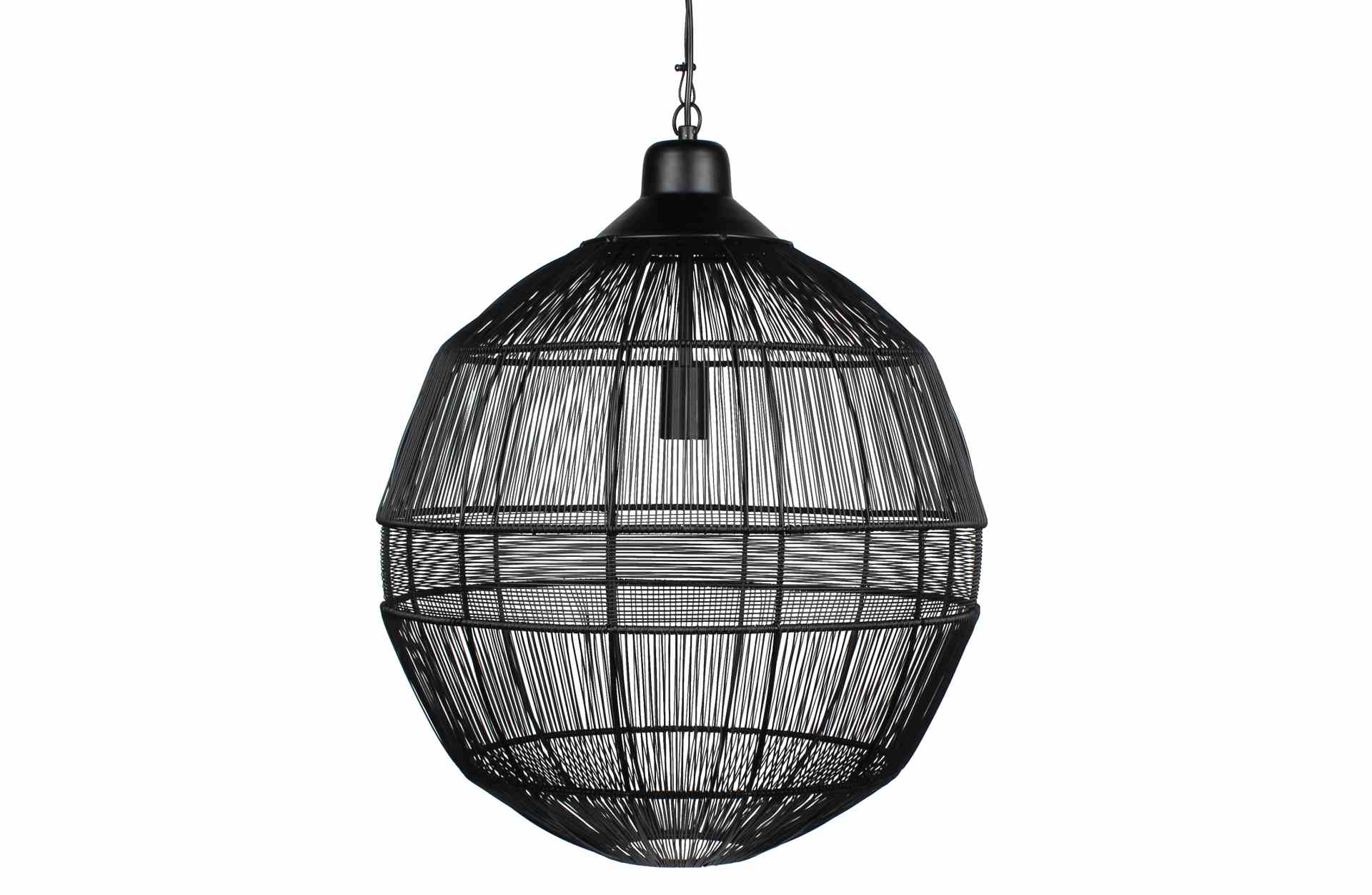 Hängelampe Enes aus Metall, Schwarz Hängelampe Enes aus Metall, Schwarz