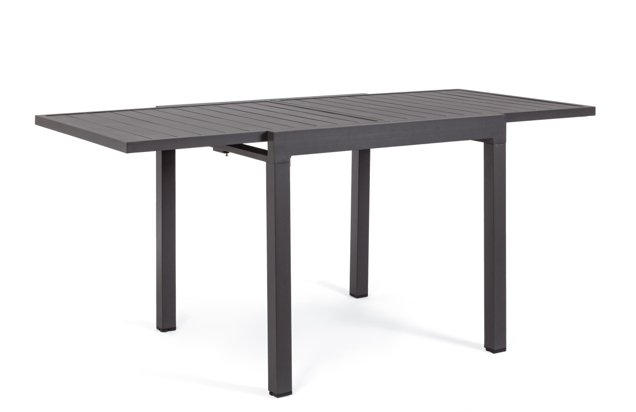 Gartenesstisch Pelagius 83-166x80 cm, Anthrazit