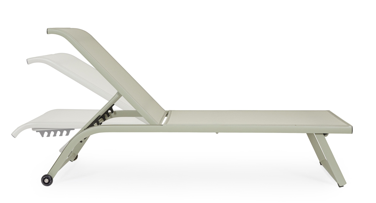 Gartenliege Taylor mit Rollen, Breeze