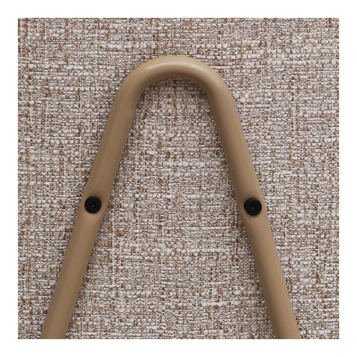 Bürostuhl Otal aus Boucle - Drehbar, Höhenverstellbar, Neigbar, Beige