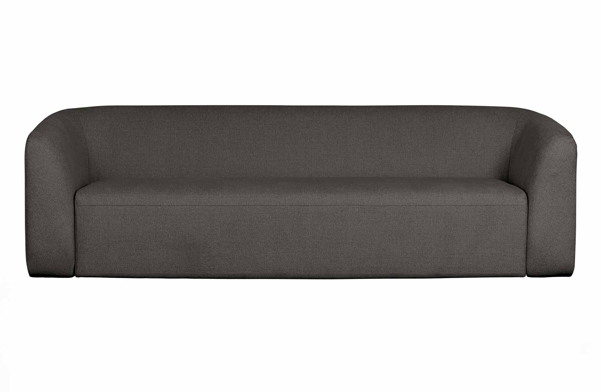 Das 3-Sitzer Sofa Sloping überzeugt mit seinem modernen Design. Gefertigt wurde es aus Kunststofffasern, welche einen einen dunkelgrauen Farbton besitzen. Das Sofa hat eine Breite von 240 cm und eine Sitzhöhe von 43 cm.