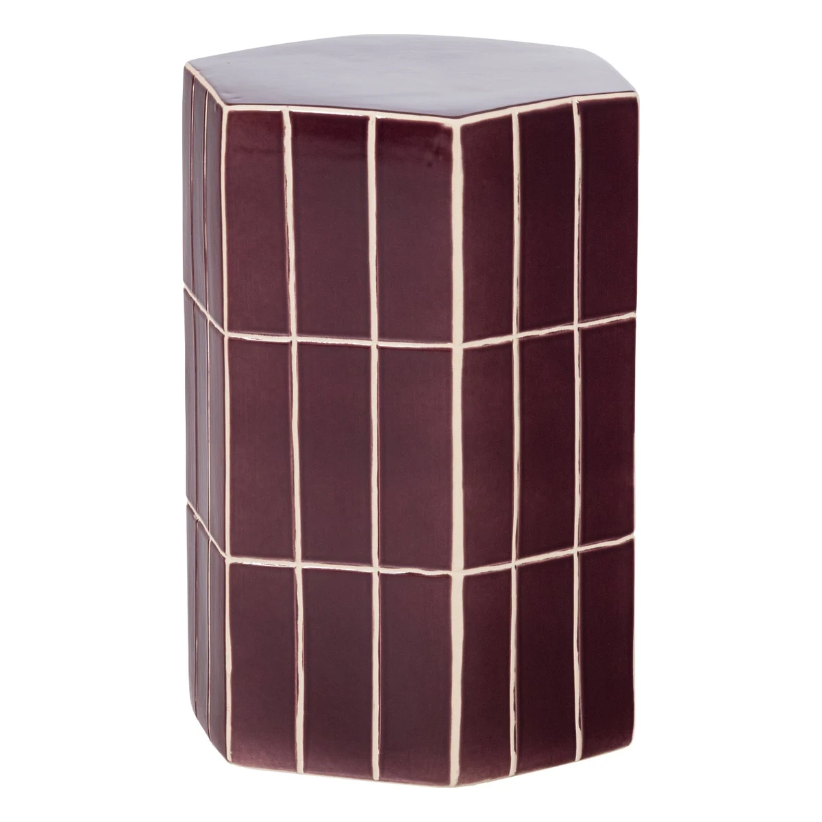 Beistelltisch Plu - Keramik Lila